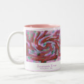 Tasse 2 Couleurs Arbre de Jacaranda (Gauche)