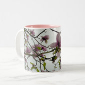 Tasse 2 Couleurs Arbre de magnolia (Devant gauche)
