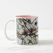 Tasse 2 Couleurs Arbre de magnolia (Gauche)