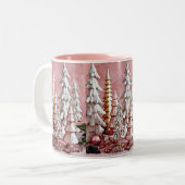 TASSE 2 COULEURS *****ARBRE DE NOËL DE L'AMOUREUX DES ROSES**** (Devant gauche)