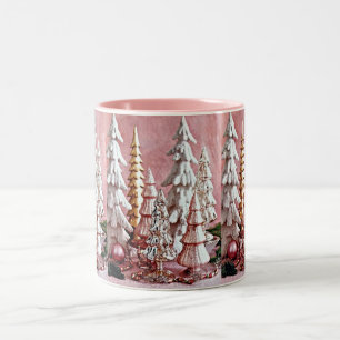 TASSE 2 COULEURS *****ARBRE DE NOËL DE L'AMOUREUX DES ROSES****