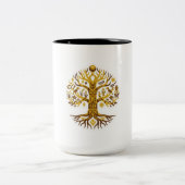 Tasse 2 Couleurs Arbre de Vie (Centre)