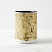 Tasse 2 Couleurs Arbre de vie de Gustav Klimt (Centre)