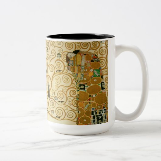 Tasse 2 Couleurs Arbre de vie de Gustav Klimt (Droit)