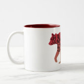 Tasse 2 Couleurs Arbre d'ours (Gauche)