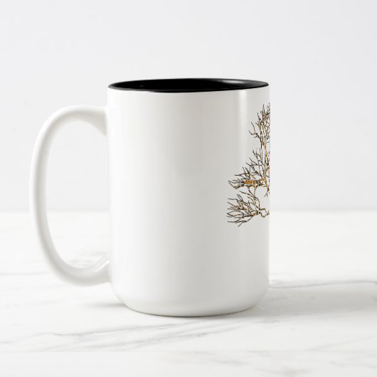 Tasse 2 Couleurs Arbre généalogique :  Différentes branches, les (Gauche)