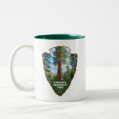 Tasse 2 Couleurs Arbre General Sherman Sequoia NP Arrowhead (Gauche)