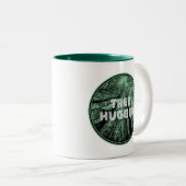 Tasse 2 Couleurs Arbre grand vert (Devant droit)