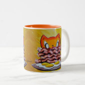 Tasse 2 Couleurs Arbres : Bacon (Devant droit)