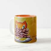Tasse 2 Couleurs Arbres : Bacon (Devant gauche)