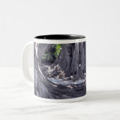 Tasse 2 Couleurs Arbres Banyans (Devant gauche)