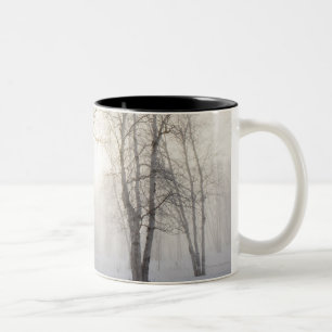 Tasse 2 Couleurs Arbres blancs un jour de Milou