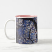 Tasse 2 Couleurs arbres de printemps (Gauche)