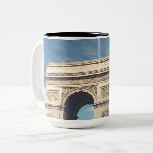 Tasse 2 Couleurs Arc de triomphe (Devant gauche)