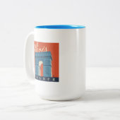 Tasse 2 Couleurs Arc de Triomphe | Paris, France (Devant gauche)