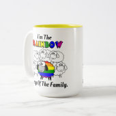 Tasse 2 Couleurs Arc-en-ciel (Devant gauche)