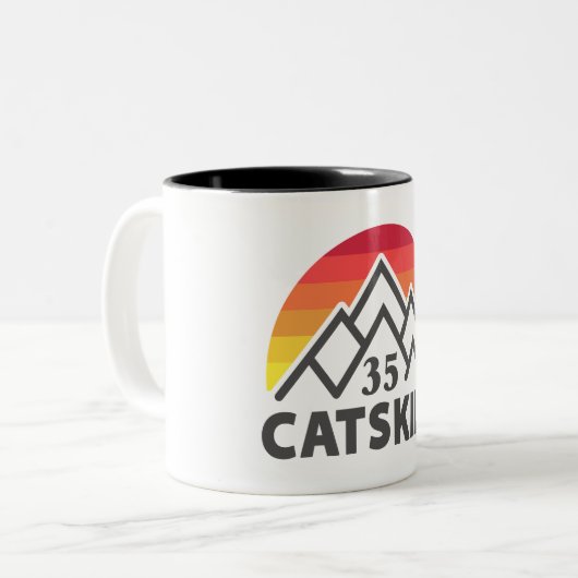 Tasse 2 Couleurs Arc en ciel Catskill 35er (Devant gauche)