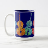 Tasse 2 Couleurs Arc-en-ciel des basses (Gauche)