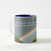 Tasse 2 Couleurs Arc-en-ciel | Musique (Devant gauche)