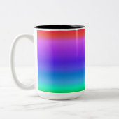 Tasse 2 Couleurs Arc-en-ciel Pastel lumineux (Gauche)