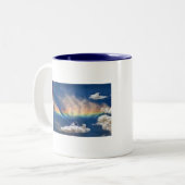 Tasse 2 Couleurs Arc-en-ciel, prière de sérénité (Devant gauche)