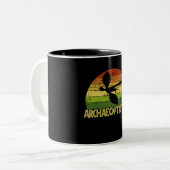 Tasse 2 Couleurs Archaeopteryx (Devant gauche)
