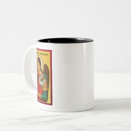 Tasse 2 Couleurs Archangel Michael (Devant gauche)