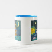 Tasse 2 Couleurs Arche la nuit (Centre)