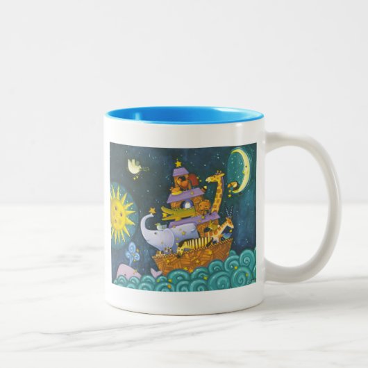 Tasse 2 Couleurs Arche la nuit (Droit)