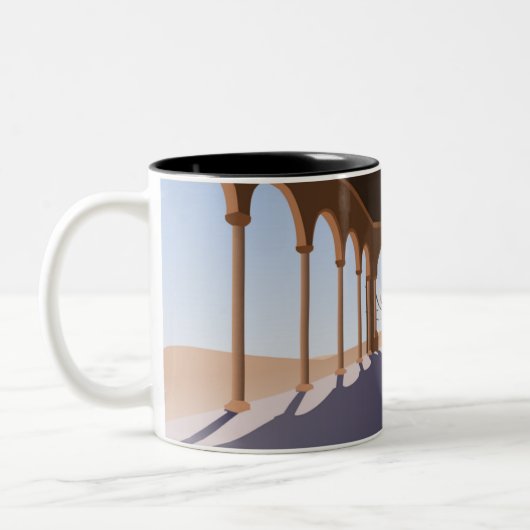 Tasse 2 Couleurs Arche murale (Gauche)