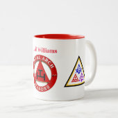 Tasse 2 Couleurs Arche royale (Devant droit)