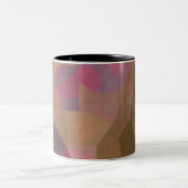 Tasse 2 Couleurs Arches Roses du désert - Géométrie Abstraite chaud (Centre)