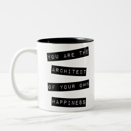 Tasse 2 Couleurs Architecte (Gauche)