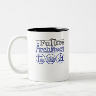 Tasse 2 Couleurs Architecture future