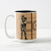 Tasse 2 Couleurs Area 51 Ufos (Gauche)