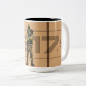 Tasse 2 Couleurs Area 51 Ufos (Devant droit)
