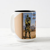 Tasse 2 Couleurs Area 51 Ufos (Devant gauche)