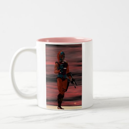 TASSE 2 COULEURS ARES - CYBORG (Gauche)