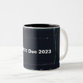 Tasse 2 Couleurs Argent à 500 $ (Devant droit)