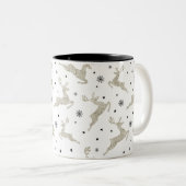 Tasse 2 Couleurs Argent Reindees (Devant droit)