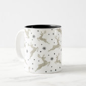 Tasse 2 Couleurs Argent Reindees (Devant gauche)