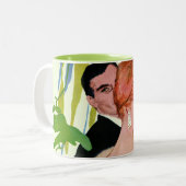 Tasse 2 Couleurs Argent sur son esprit (Devant gauche)