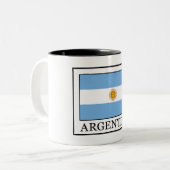 Tasse 2 Couleurs Argentine (Devant gauche)