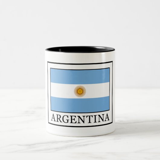 Tasse 2 Couleurs Argentine (Centre)