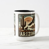 Tasse 2 Couleurs Arizona (Devant droit)