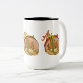 Tasse 2 Couleurs Arizona Sunset Cactus (Devant droit)