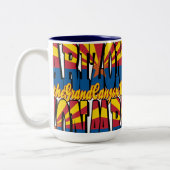 Tasse 2 Couleurs Arizona the Grand Canyon State (Gauche)