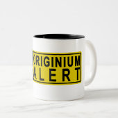Tasse 2 Couleurs Arknights - Alerte d'origine (Devant droit)