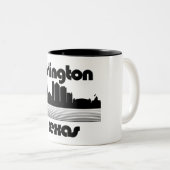 Tasse 2 Couleurs Arlington, Texas (Devant droit)