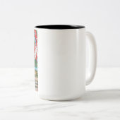 Tasse 2 Couleurs Armadillo Cowboy (Devant droit)